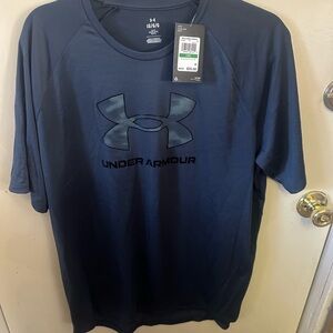 Under Armour Men's Navy Short Sleeve Tee